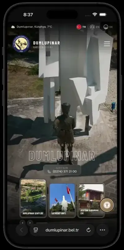 Dumlupınar Municipality Official Website