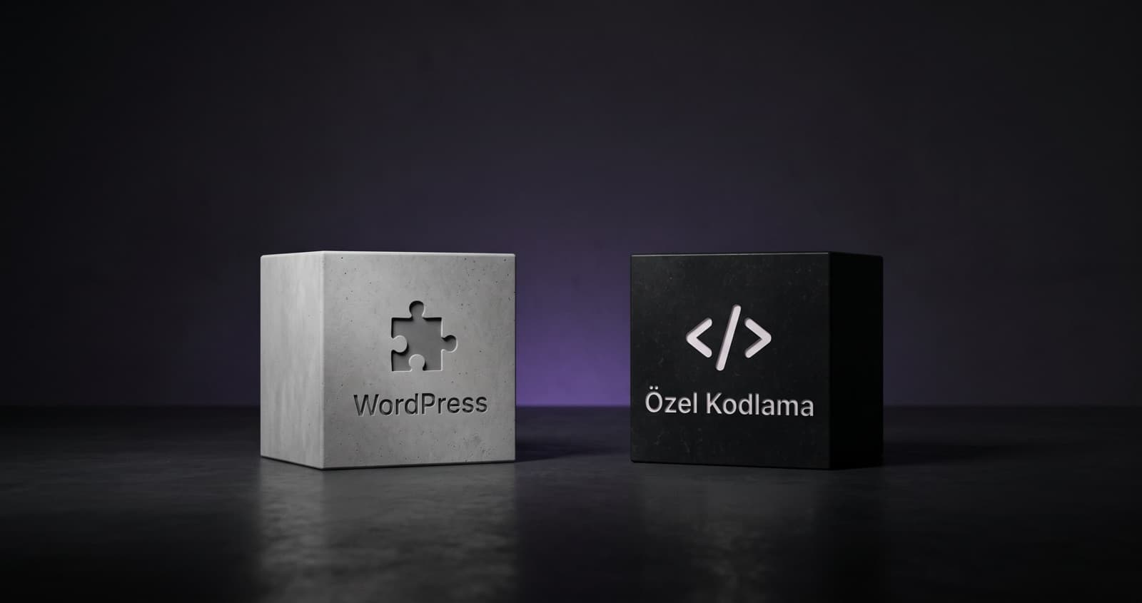 WordPress mi, Özel Kodlama mı? 2026'da Hangisi, Kime Göre